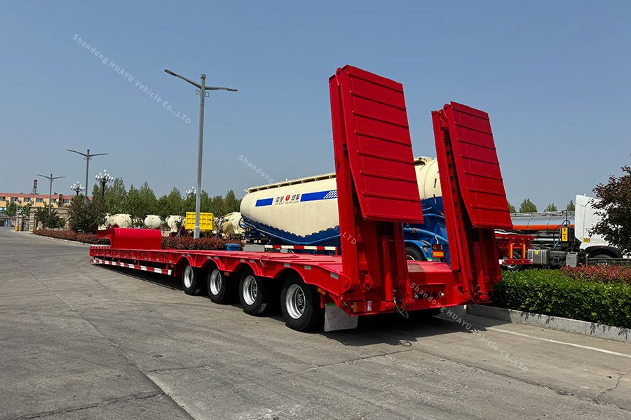 Lowboy شبه مقطورة